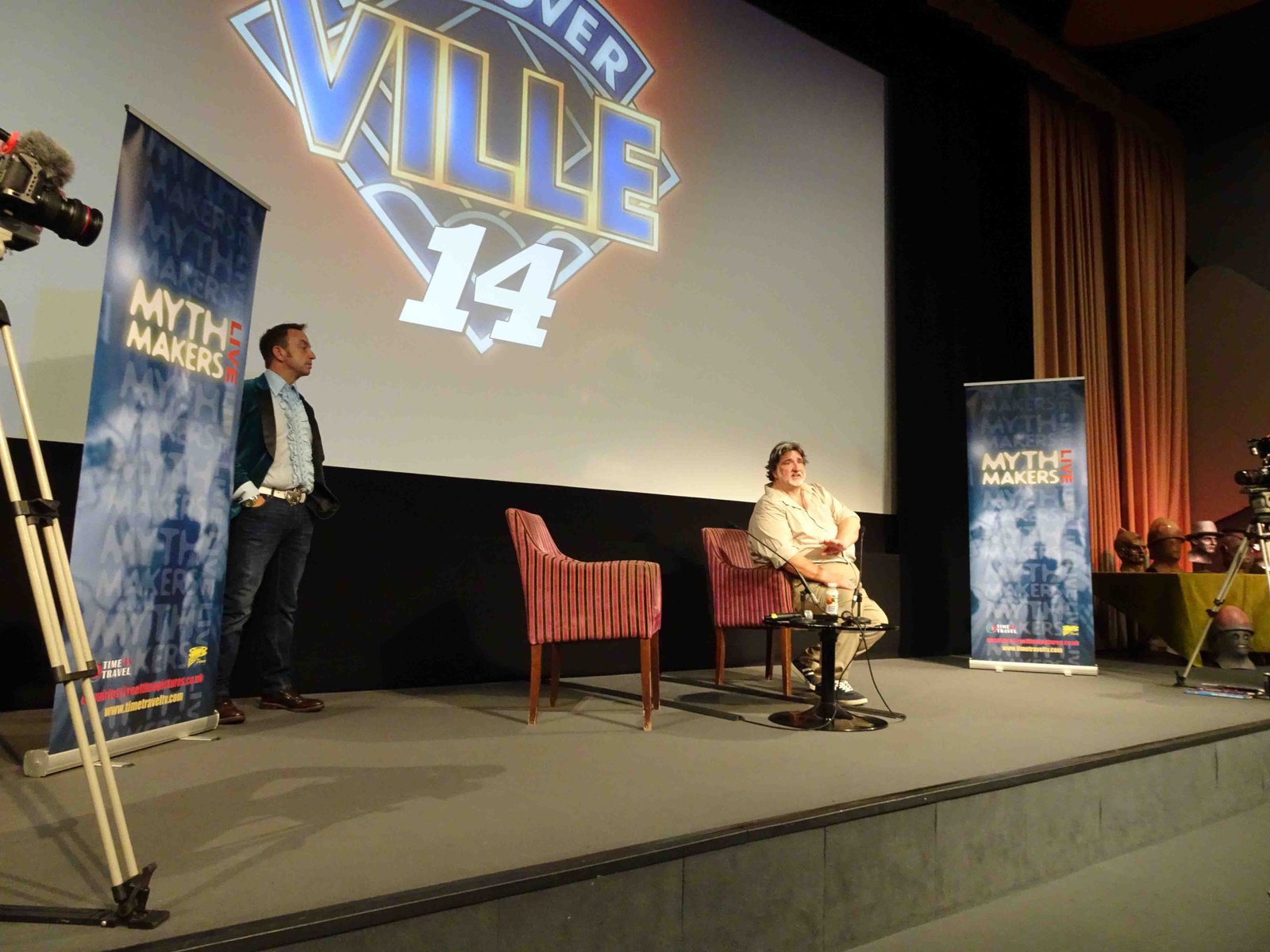 Steve Hatcher on stage